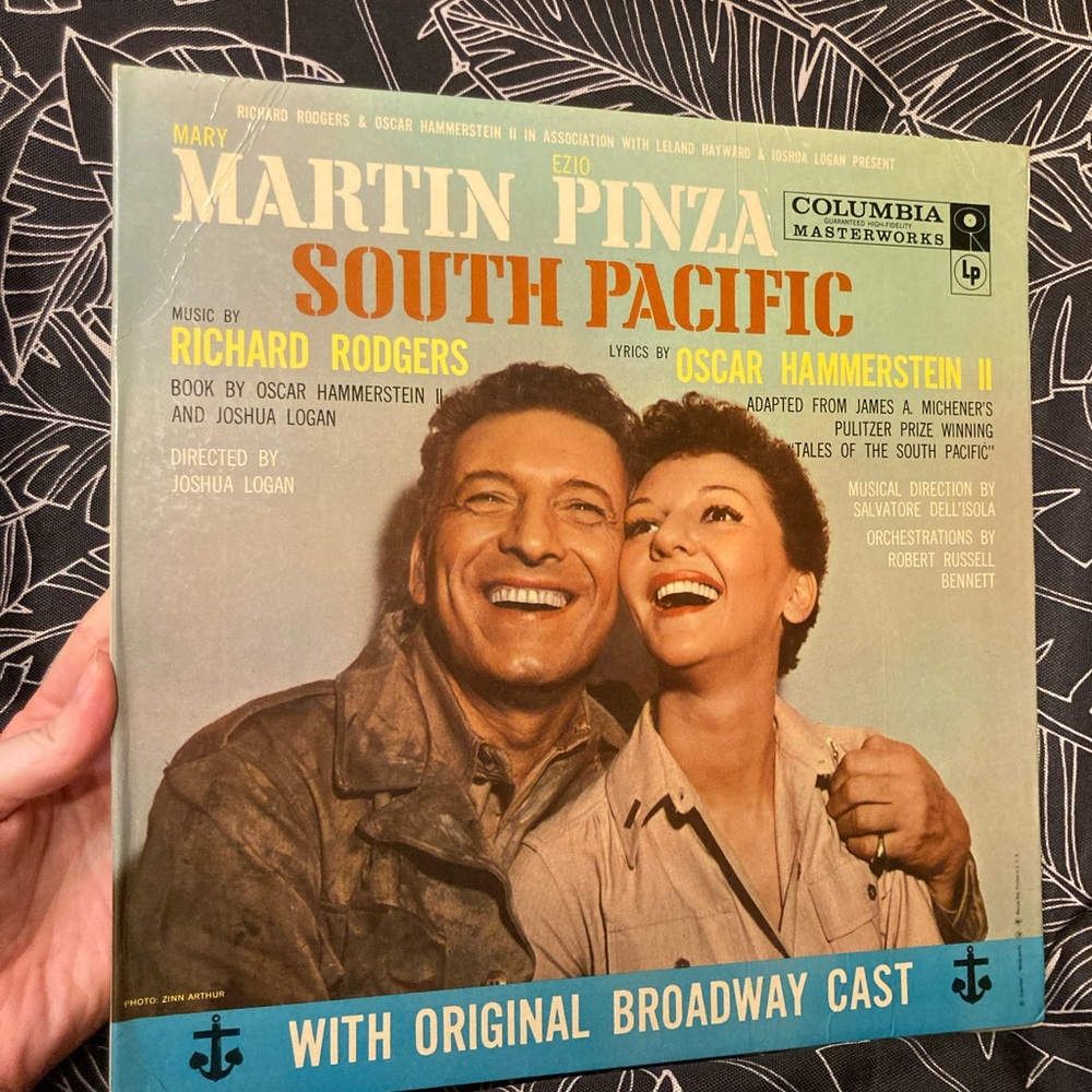 Vintage South Pacific Broadway Musical Record